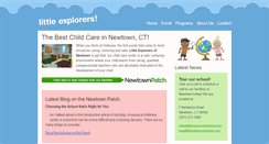 Desktop Screenshot of littleexplorersofnewtown.com